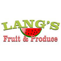 langs fruit and produce logo